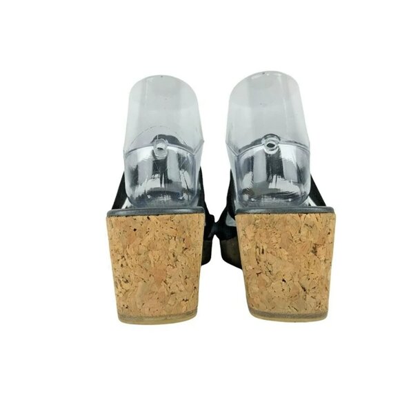 Donald J Pliner Womens Clare S1 Black Wedge Heel Slide Sandals Size US 8.5 M‎ - Picture 5 of 9